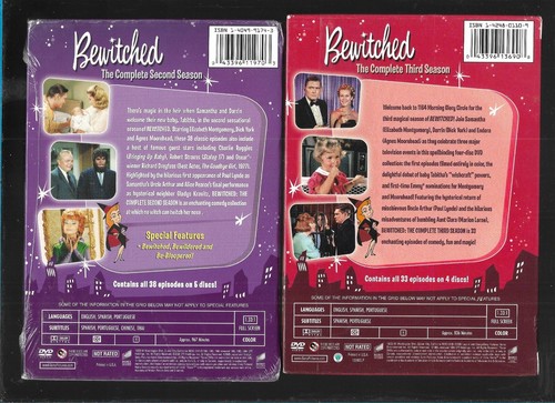 * OOP * Sony's BEWITCHED : Seasons 2-4 / Elizabeth Montgomery - RARE SEALED - Picture 3 of 5