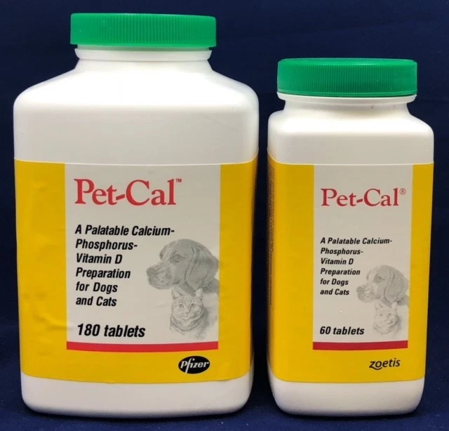 Pet cal calcium clearance tablets