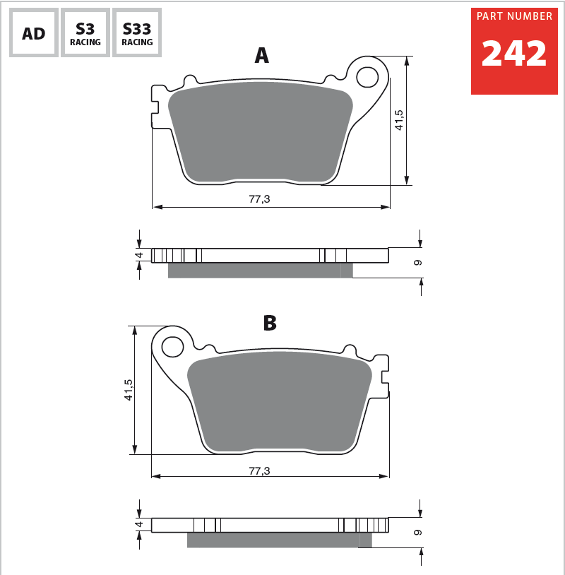 SINTERED REAR BRAKE PADS > KAWASAKI ZX10R (2010 2011) ZX10R ZX1000