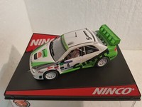 Qq Slot Car 50451 Ninco Subaru Simm Rally Osona #4 Orriols