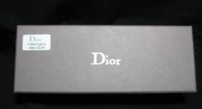 Dior jewelry charcoal tray box Empty box ONLY   2"  x  8" x 2" FREE SHIP  BOX 14