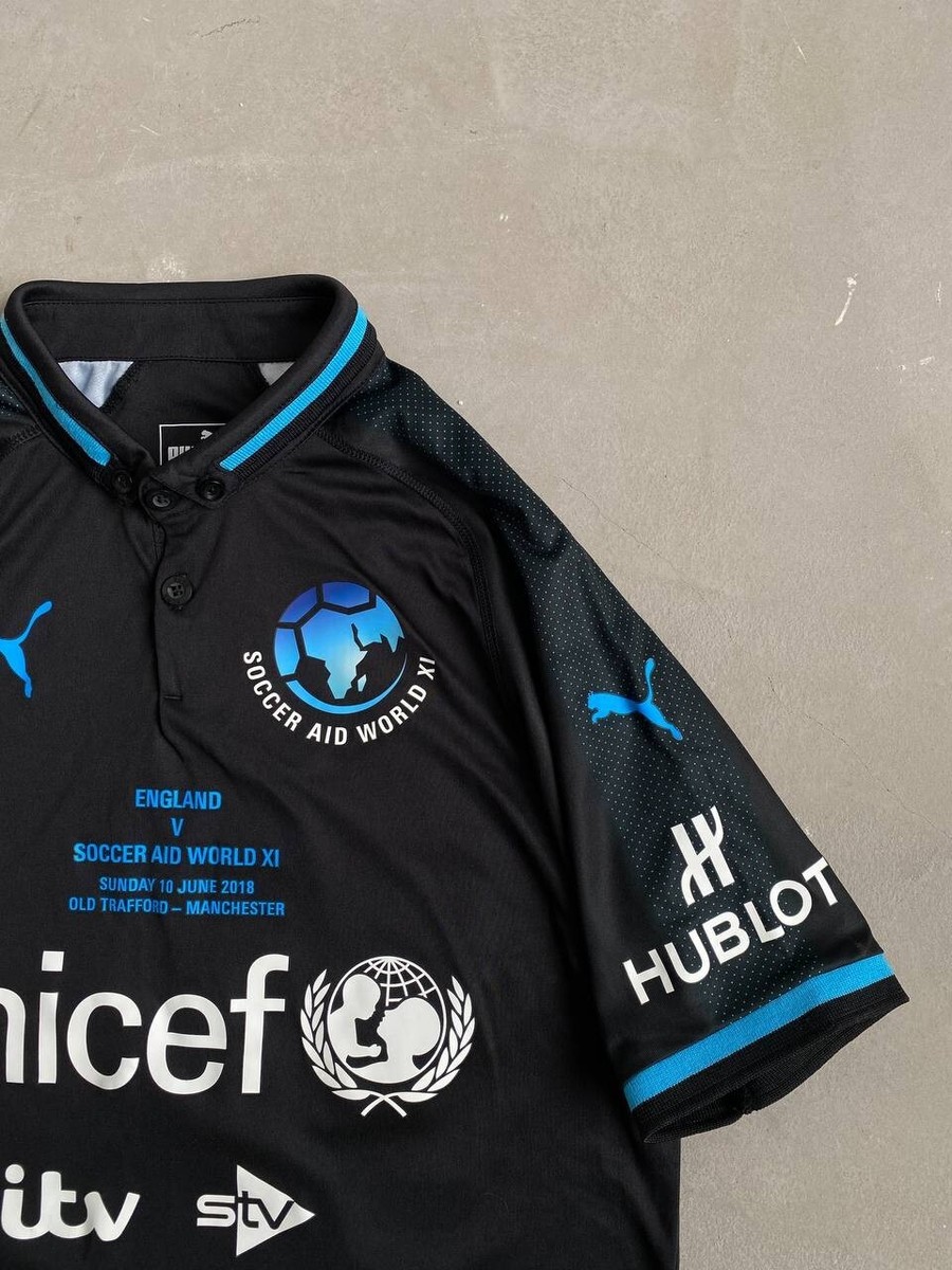 USAIN BOLT SOCCER AID WORLD XI 2018 Jersey Football Shirt Puma