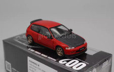JDM64 1:64 Scale Red Carbon Civic EG6 SIR Sports Diecast Metal Toy Model