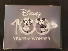 Extra Large Elongated Pressed Penny Book - Holds 144 Coins - Disney 100th Anniv