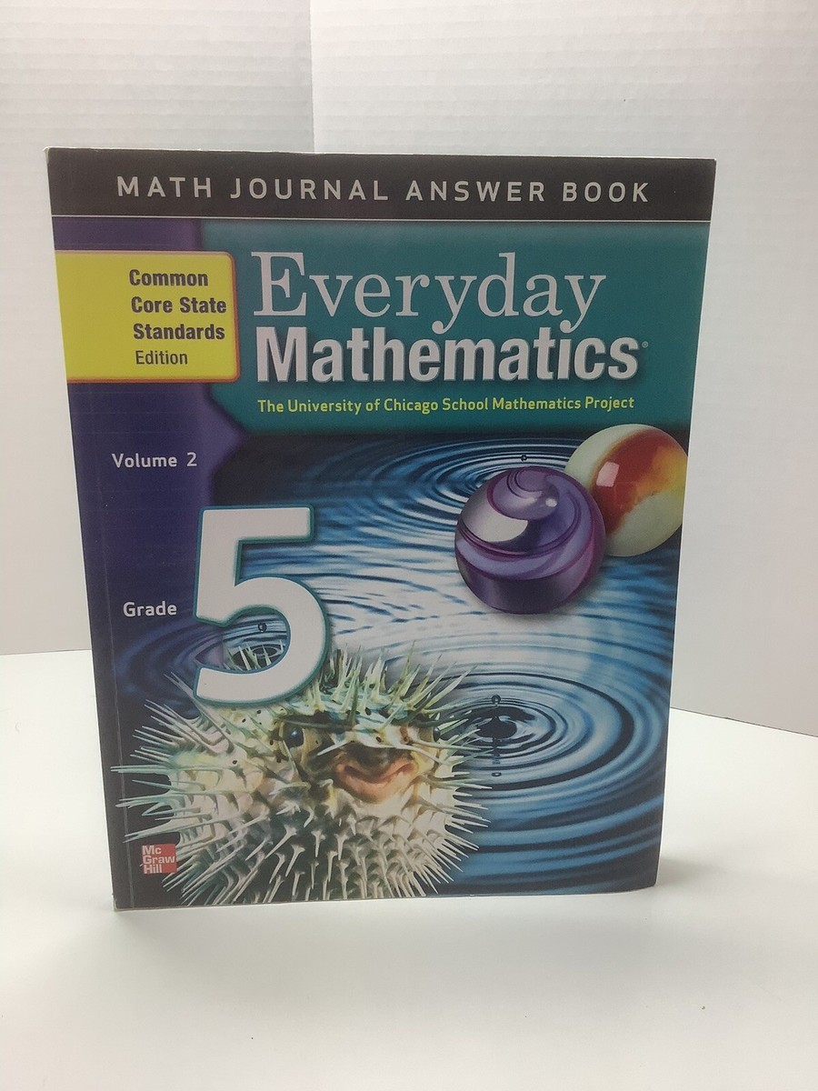 2012 math journal answer book everyday Mathematics Grade 5 Vol 2 