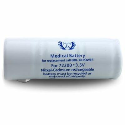 72200 3.5V Ni-Cad Rechargeable Replacement Battery For Welch Allyn Power Handles