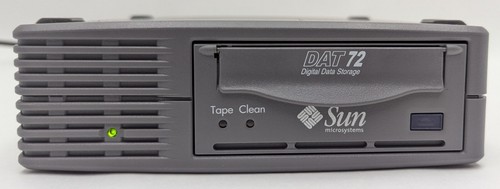 Sun Microsystems Dat72 External Tape Drive SCSI 36/72GB 380-1323-03 FOR REPAIR - Photo 3/11