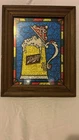 Vintage Schlitz Stained Glass Beer Sign
