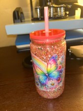 snow globe tumbler