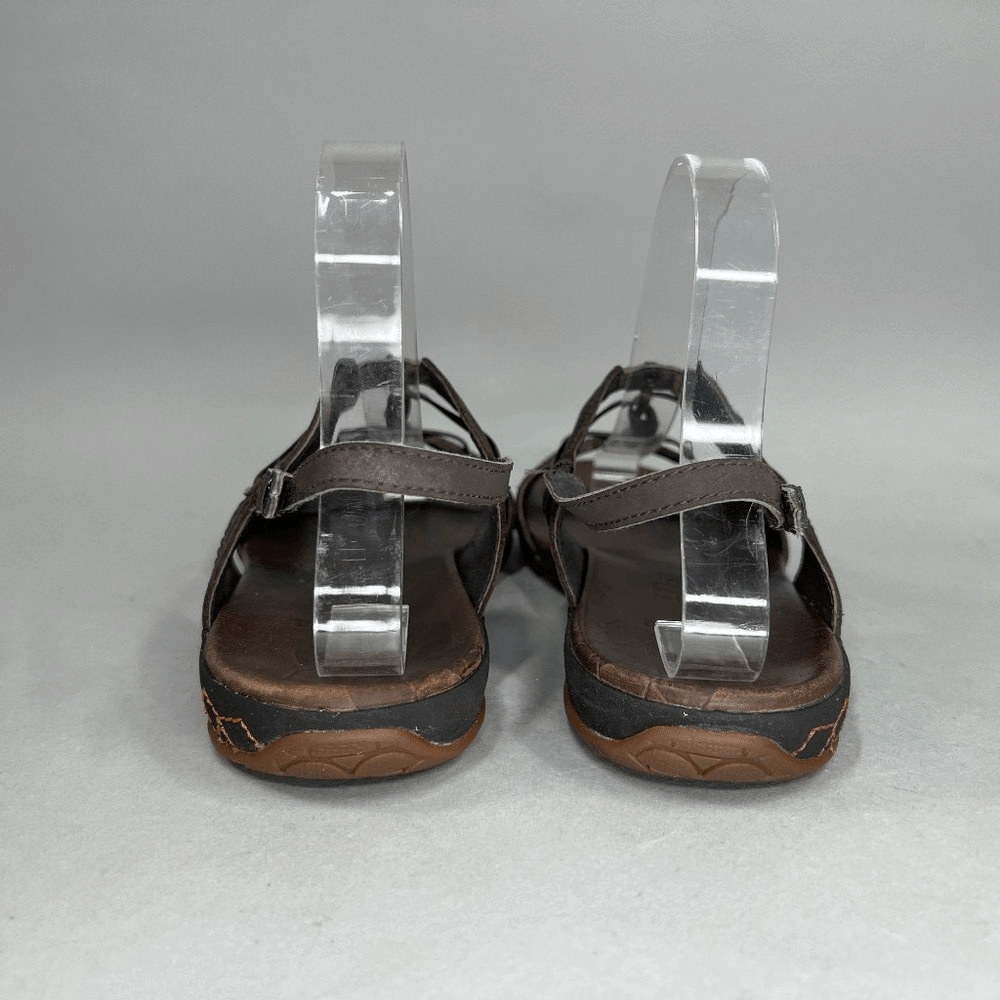 Merrell Micca Sandali Donna 8 Pelle Marrone Outdoor Attivo Comfort Cinturino