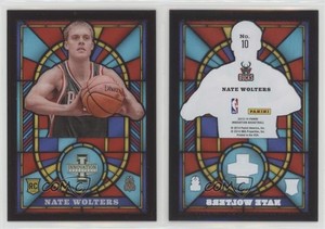 2013-14 Panini Innovation Rookie Stained Glass Light Blue Nate Wolters #10 RC