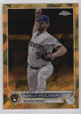 2022 Topps Chrome Sapphire Edition Gold 28/50 Adrian Houser #486 0z0v