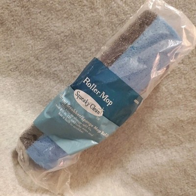 NEW vtg Vileda roller mop 8.5 inch scrubber sponge rolling refill size E Target