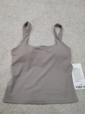 lululemon Wunder Under SmoothCover Tank TopLight Support, A/B Cup Size 6 Warm As