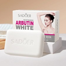 SADOER Niacinamide Arbutin Facial Soap Moisturizing Brightening Deep...