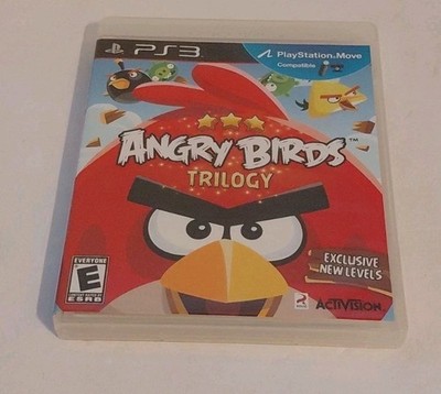Angry Birds Trilogy (Sony PlayStation 3, 2012) Complete PS3 Game CIB w/ Manual