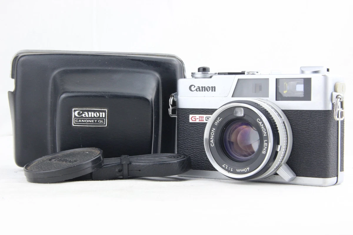 フィルムカメラ CANON CANONET QL17(QL19 Giii) Câmera 35mm Canon Canonet Ql17 Giii | MercadoLivre
