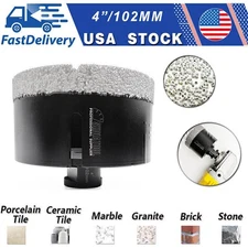 102mm Diamond Dry Drilling Core Bits 5/8-11 Hole Saw Granite Marble Ceramic i
