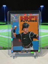 2022 Bowman Hi-Fi Futures Atomic #HIFI-17 Henry Davis #/150 Pirates RC