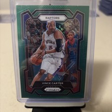 2023-24 Panini Prizm - Vince Carter #195 Green Prizm