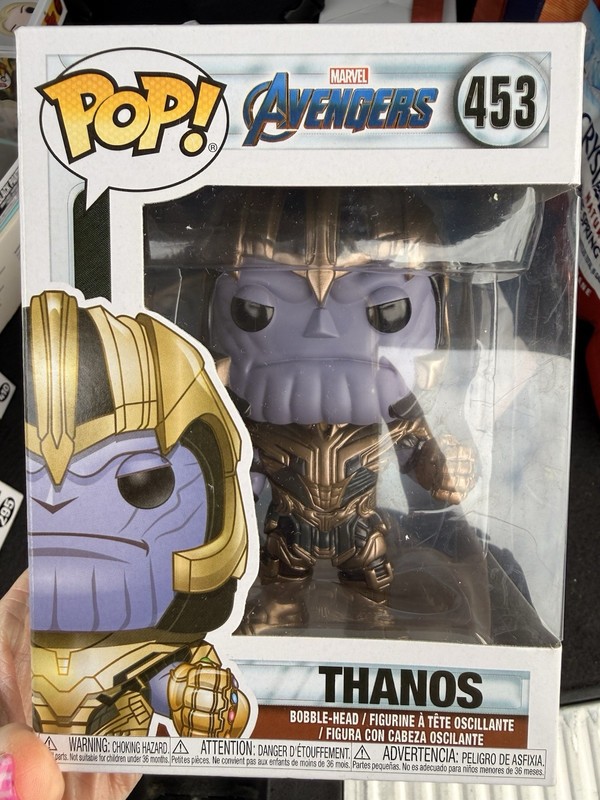 Funko Pop! Marvel Avengers Thanos Vinyl Bobble-Head Figure #453