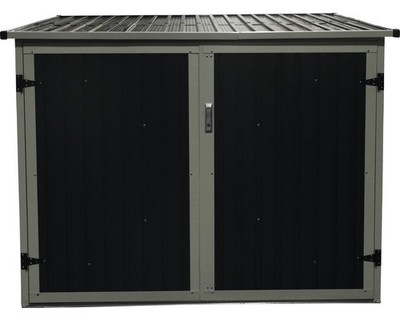 Fahrradgarage, Aufbewahrungsbox WESTMANN Metall inkl. Fahrradständer 203 x 200 c
