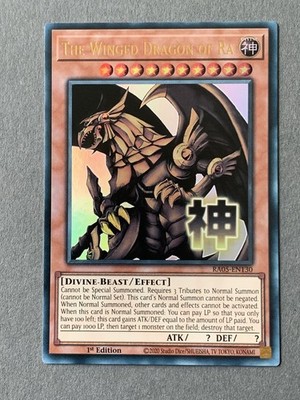 Yu-Gi-Oh! - The Winged Dragon of Ra - RA05 - Ultra Rare Stamped - NM