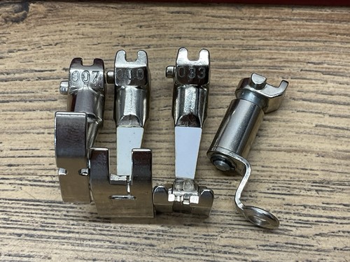 Bernina 830 807 Sewing Machine Red Box Accessories Feet Bobbins Bobbin Case - Picture 7 of 9