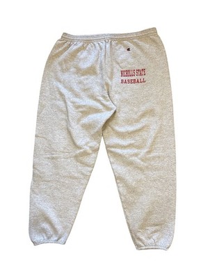 Champion Nicholls State Colonels Gray Sweatpants Size XL Thibodaux Louisiana