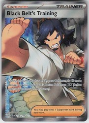 Black Belt's Training 255/217 Ascended Heroes Full Art Ultra Rare