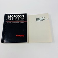 Microsoft MS-DOS 3.1 User Reference Manual Franklin Computer Supplement