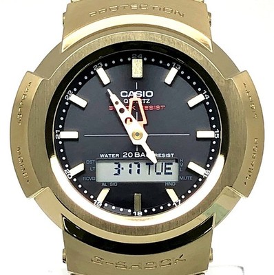 G-SHOCK AWM-500GD-9A Vollmetall Analog Digital Uhr Gold IP