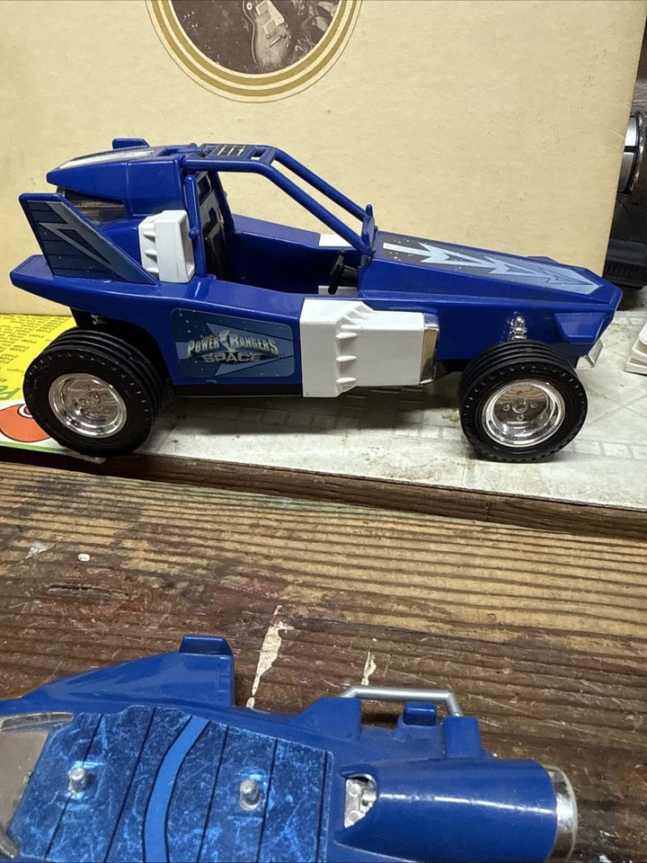 Power Rangers In Space Deluxe Blue Galactic Rover & Galaxy Glider — 第 3/4 张图片