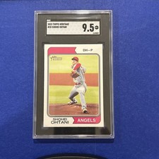 2023 Topps Heritage - SGC 9.5 Mint+ Shohei Ohtani #20