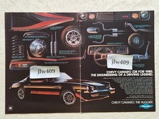 1980 Chevrolet Camaro Z28 Print Ad Magazine Ad