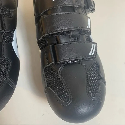 Peloton Black & Red Altos Cycling Shoes With Delta Cleats Size 8.5 - Picture 7 of 13