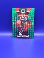 2022-23 Panini Mosaic - Trae Young #8 Green Mosaic Prizm
