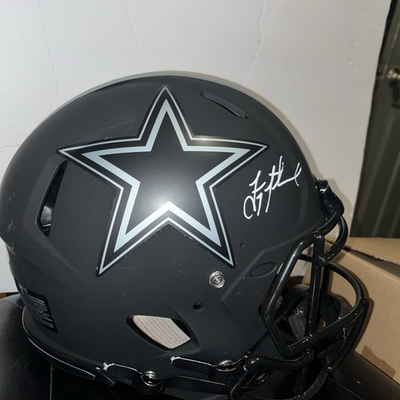 #ad #ad Troy Aikman Signed Autographed Full Size Eclipse Speed Authentic Helmet Beckett $819.00