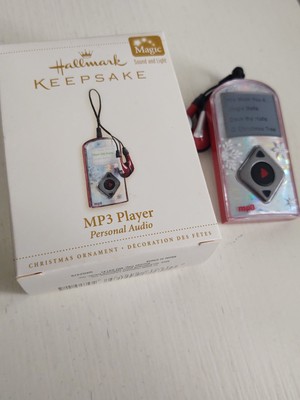 Hallmark Keepsake 2006 MP3 Player Personal Audio Magic Sound & Light Ornament