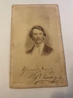 Civil War CDV Pvt William L Badger 102nd Pa Vols WIA/POW Salem's Heights