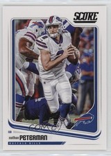 2018 Score Nathan Peterman #40 0y59