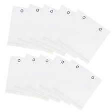 Fishing Tackle Binder Lure Biat Organized Storage 10pcs Ziplock Transparent Bag