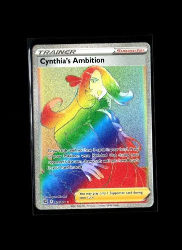 2022 Pokemon Cynthia's Ambition (Secret) 178/172 Swsh09: Brilliant Stars Holo