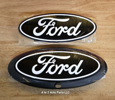 New 2024-2026 Ford F-150 Front Rear Black Smoke Emblems Wfr 360 Camera Oem