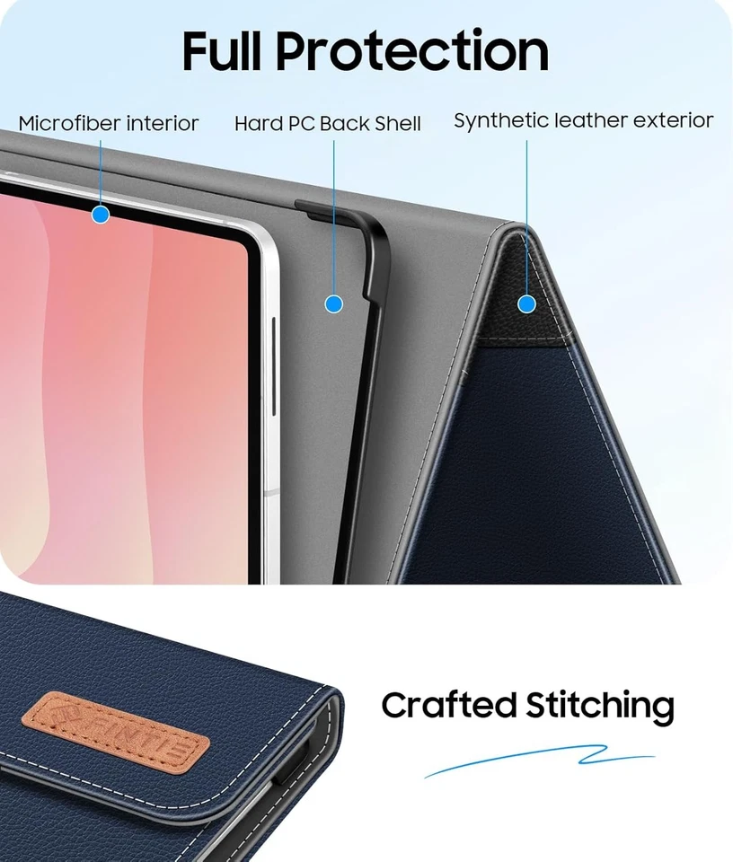 Portfolio Case for Samsung Galaxy Tab S11 Ultra 5G 14.6 Inch 2025 Multiple Cover - Image 4 of 4