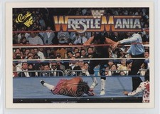 1990 Classic WWF The History of Wrestlemania Honky Tonk Man Donald Trump #69 g7g