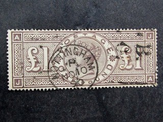 nystamps Great Britain Stamp # 110 Used $3000 G21y1180