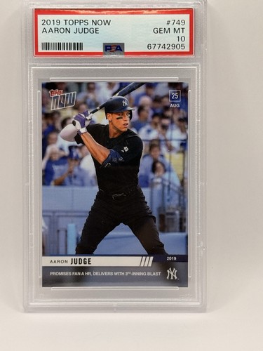 2019 Topps Now 749 Aaron Judge
