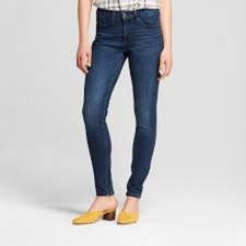 NWT Women's High-Rise Skinny Jeans - Universal Thread  Rinse Sz. 00 24 Waist