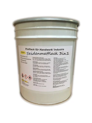 PROFI HAUSMARKE Einschichtlack 3in1 Korrosionsschutzlack seidenmatt glänzend in RAL PG4 20kg